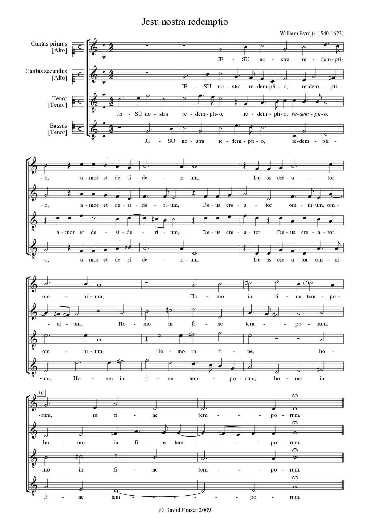 Jesu nostra redemptio - Page 1