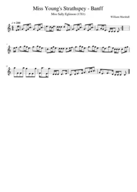 Miss Young's Strathspey - Banff