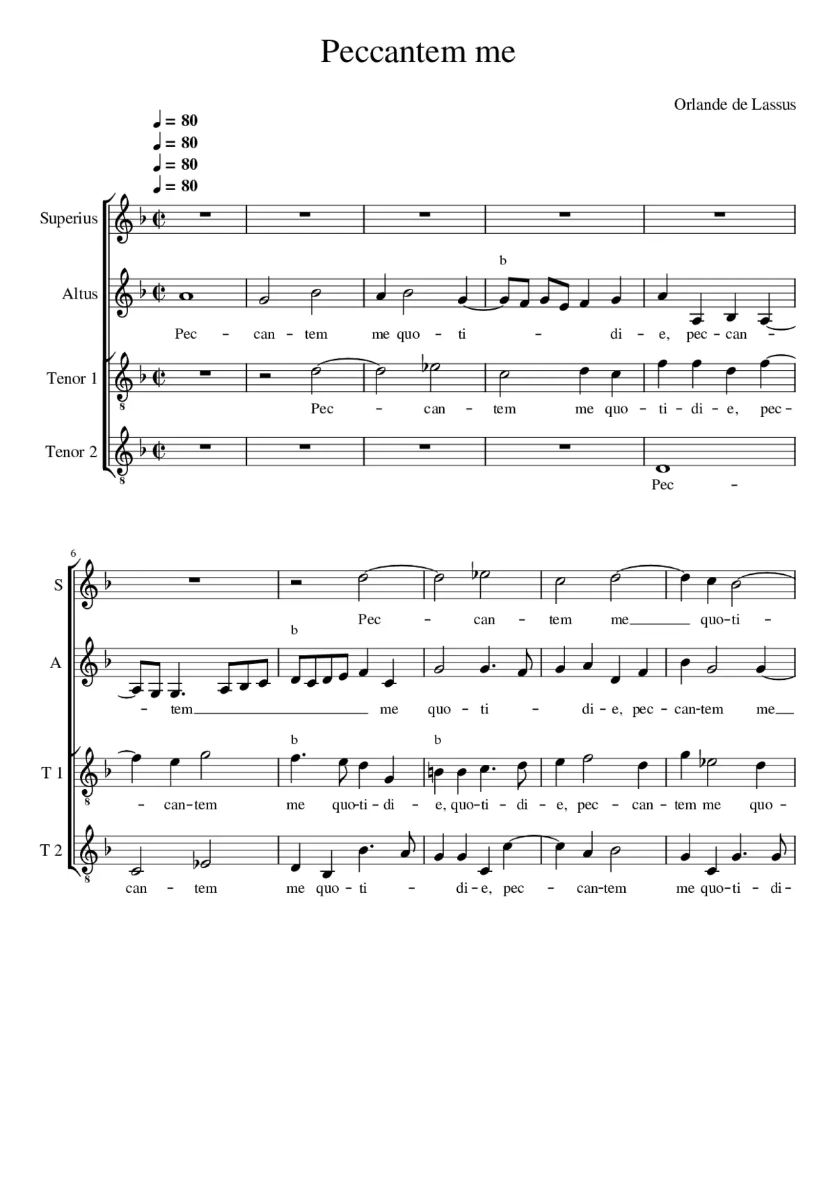 Peccantem me quotidie - Page 1