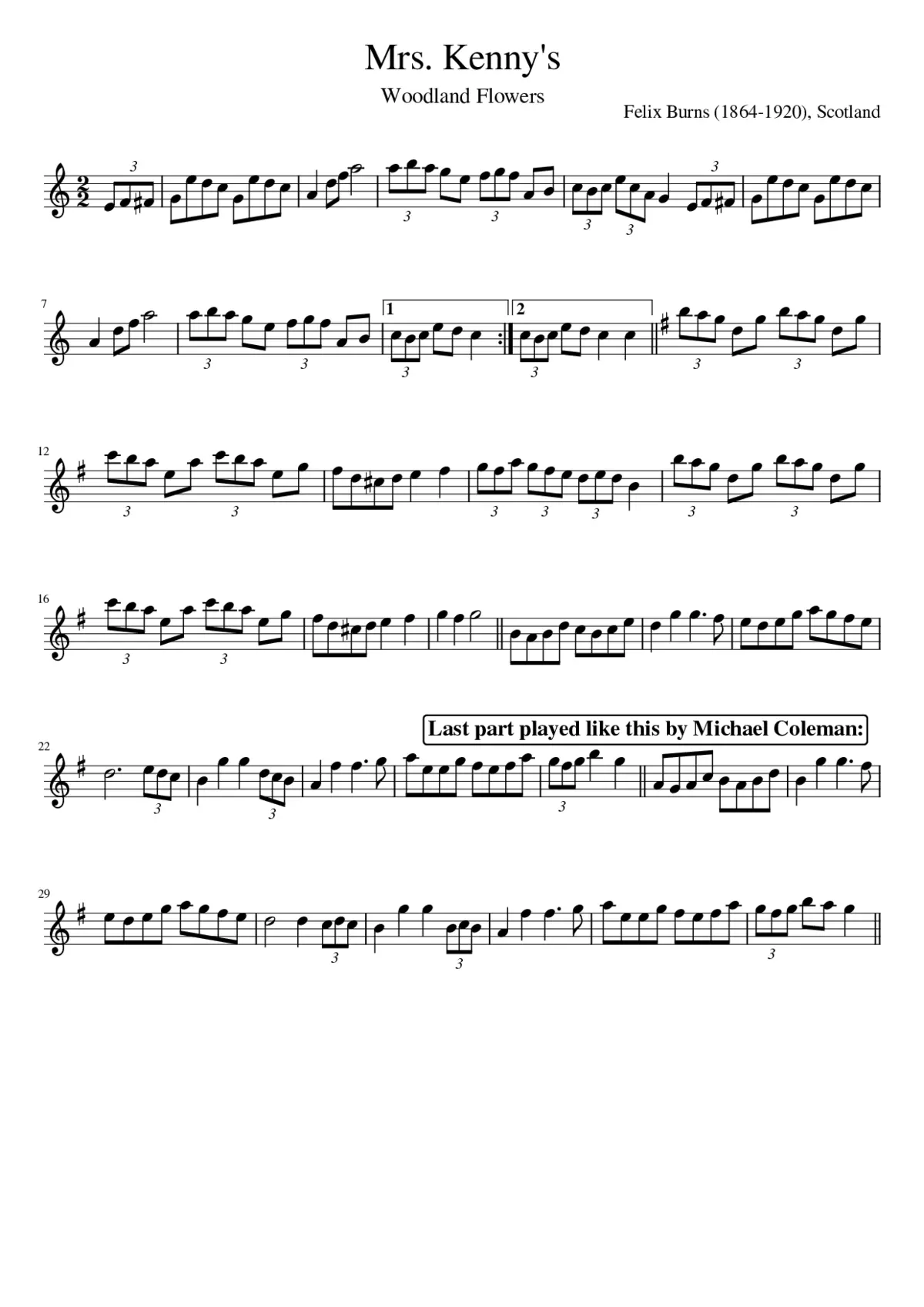 Mrs. Kenny's - Page 1