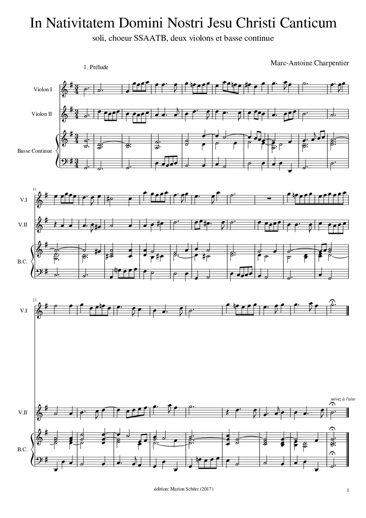 In Nativitatem Domini Nostri Jesu Christi Canticum - Page 1