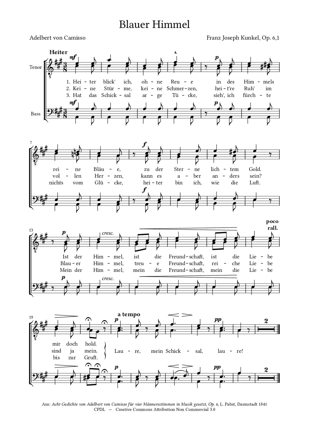 Blauer Himmel - Page 1