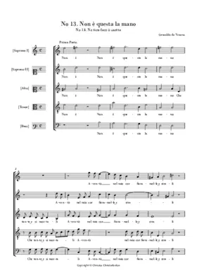 Non è questa la mano