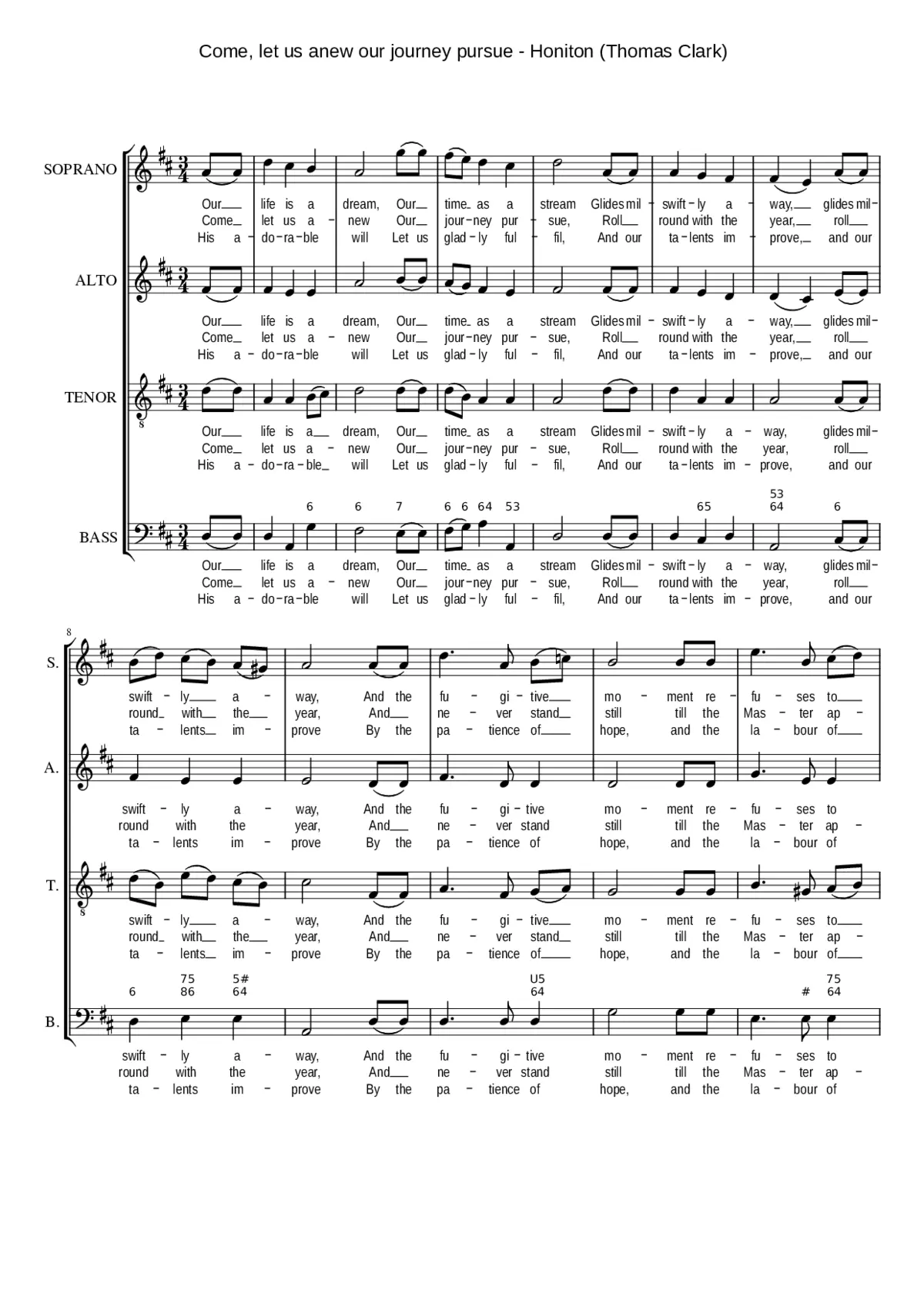 Come let us anew our journey pursue - Page 1