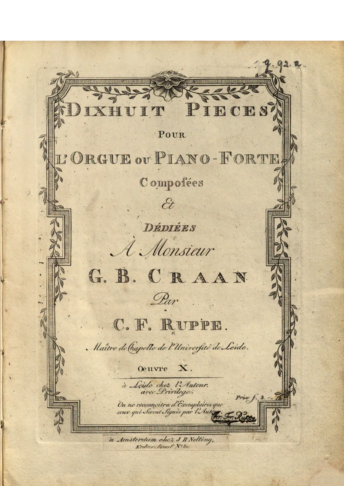 18 Organ Pieces - Page 1