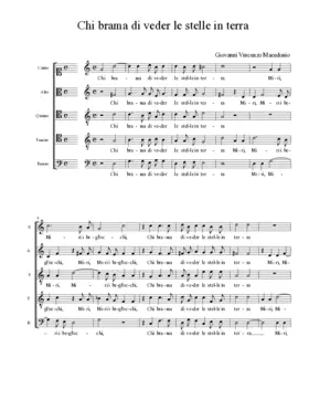 Chi brama di veder le stelle in terra
