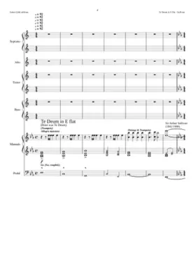 Te Deum laudamus in E flat