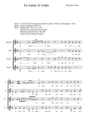 Le cueur, le corps