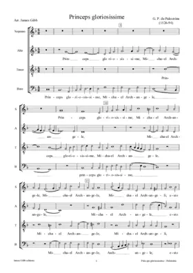 Princeps gloriosissime