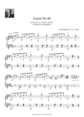 60 Lessons for 2 Guitars Op.168