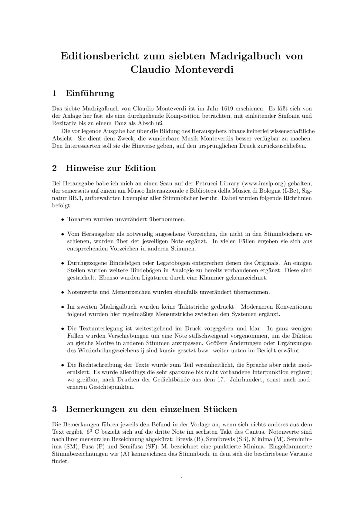 Concerto: settimo libro de madrigali - Page 1