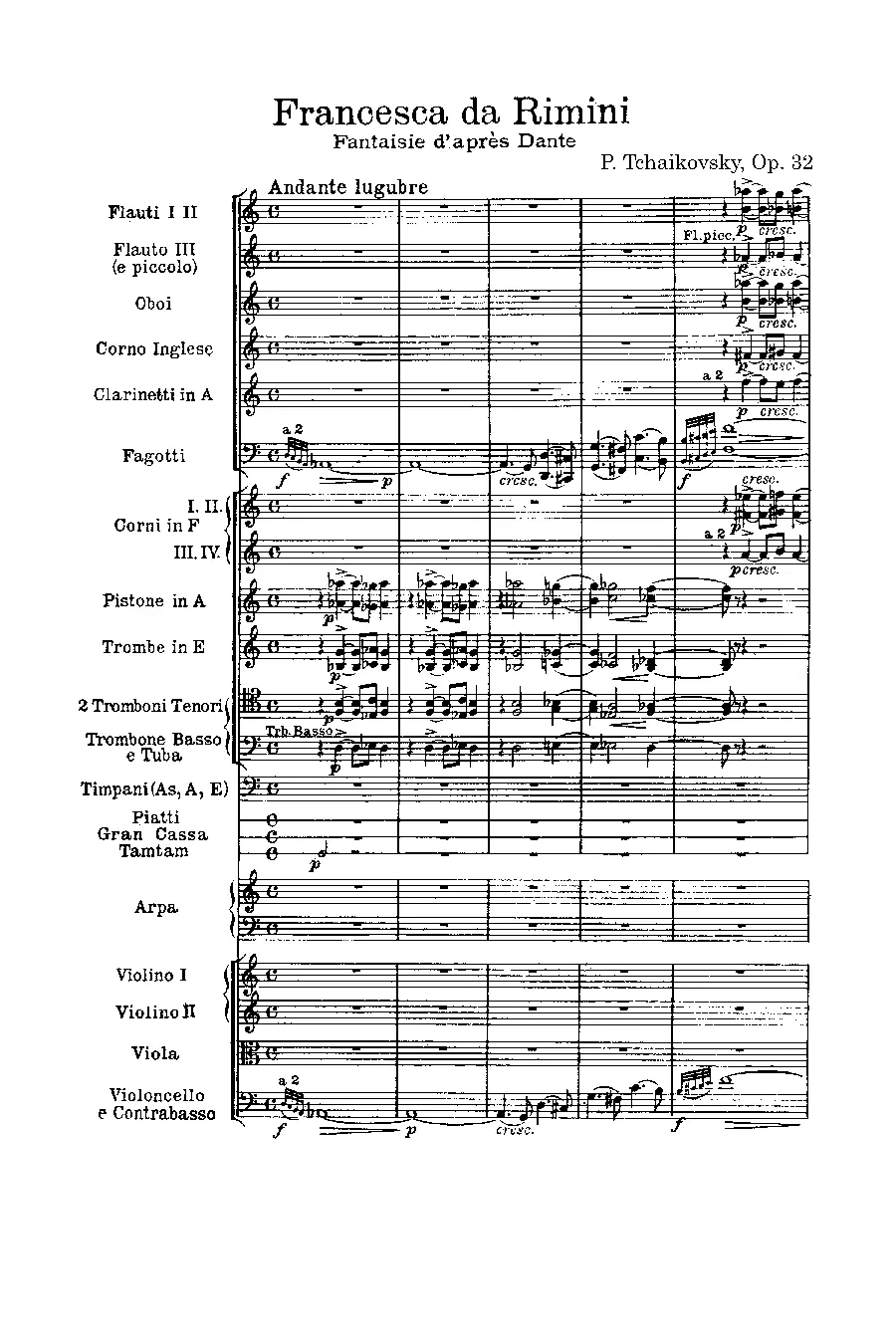 Francesca da Rimini - Page 1