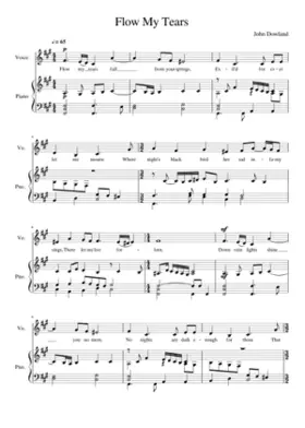 flow my tears