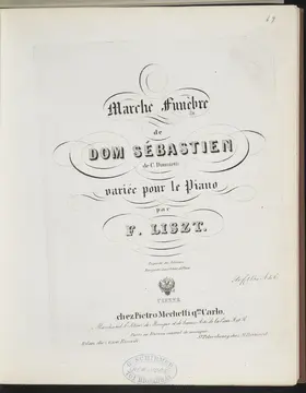 Marche funèbre de Dom Sébastien de Donizetti