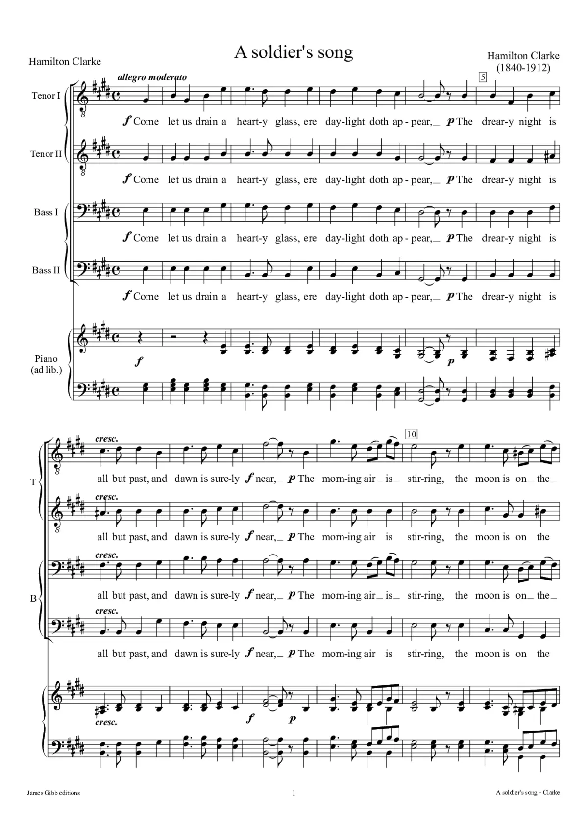 A soldier's song - Page 1