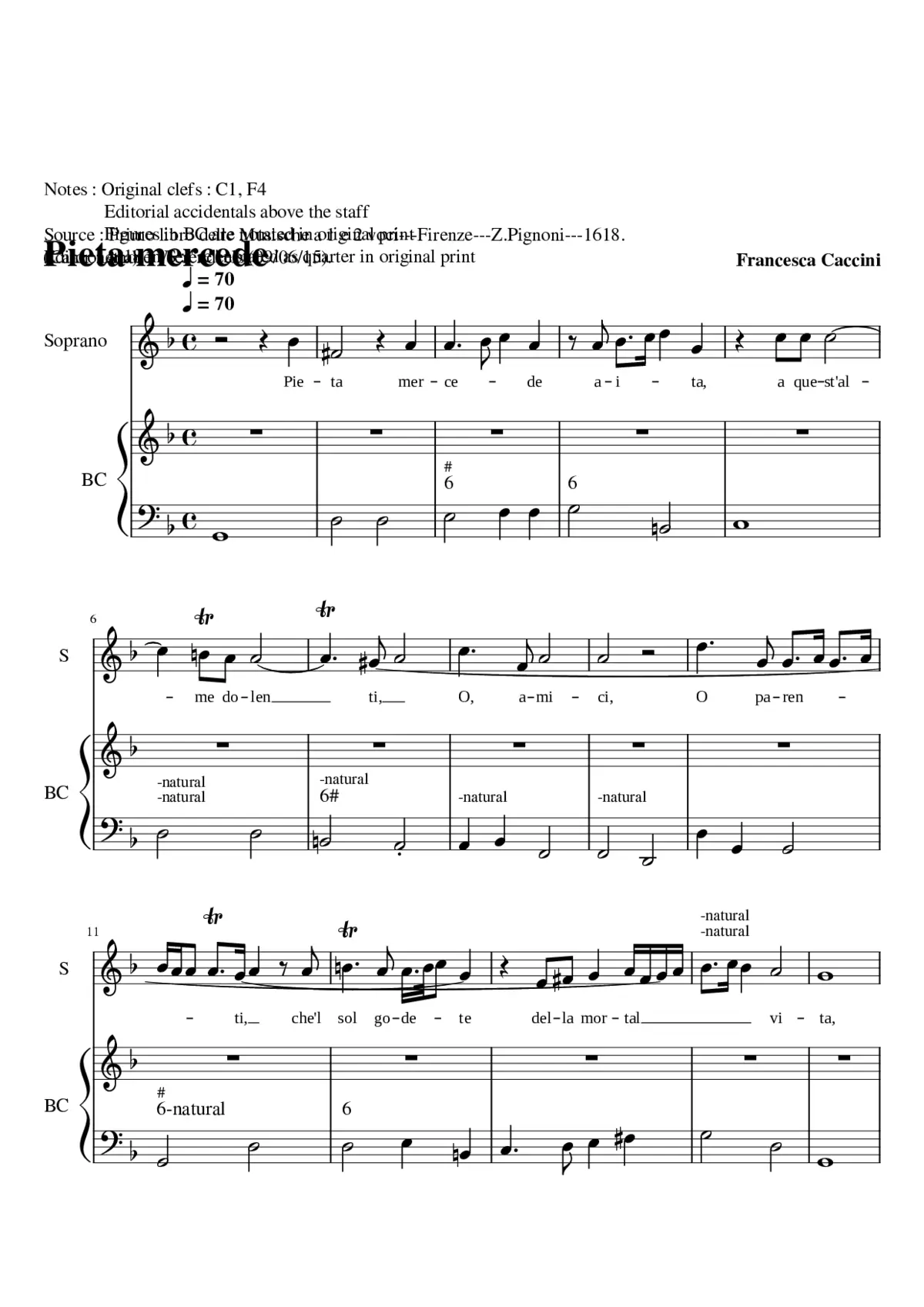 Pieta mercede aita - Page 1