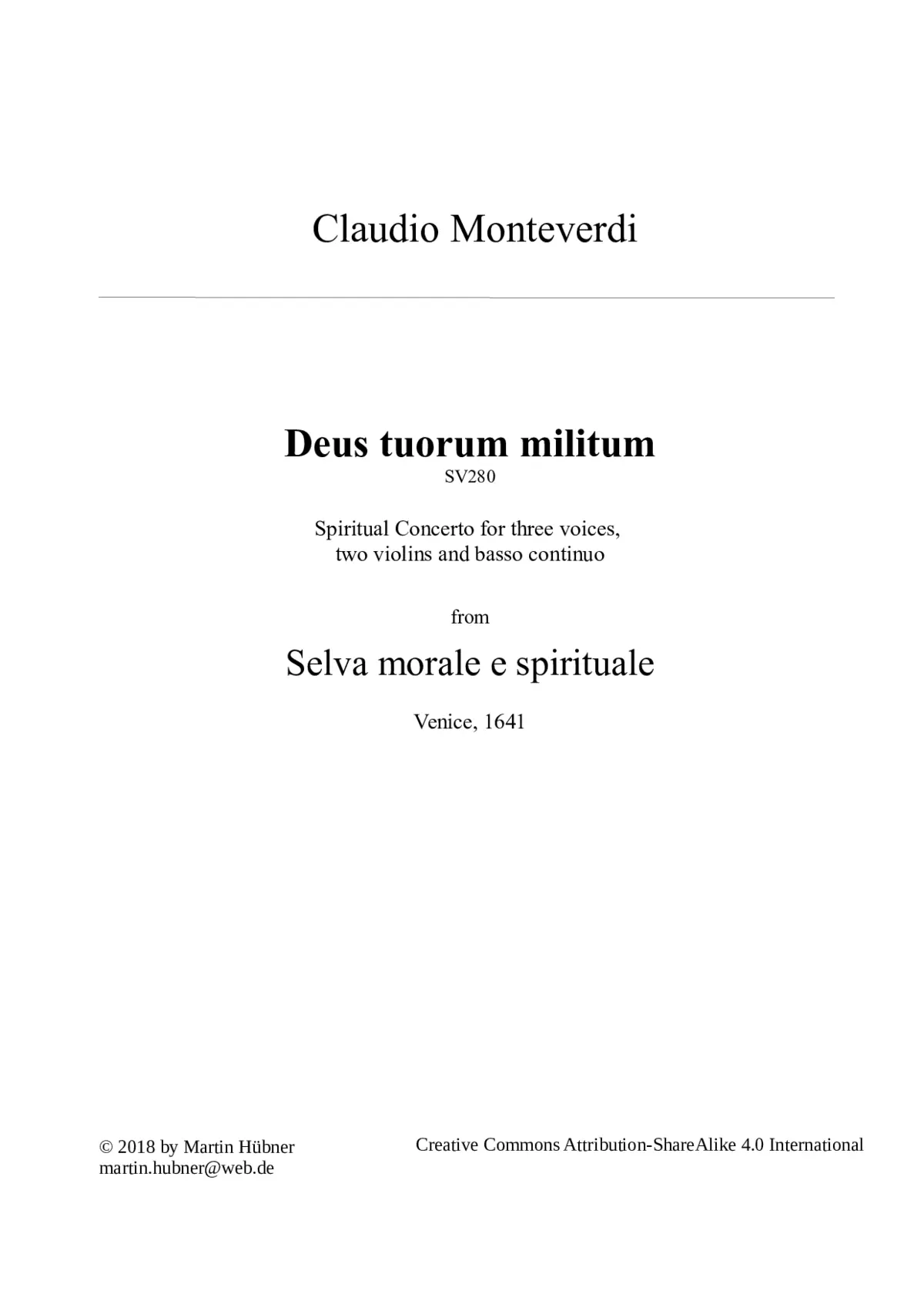 Deus tuorum militum - Page 1