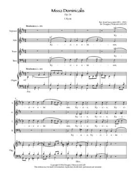 Missa Dominicalis Op. 24