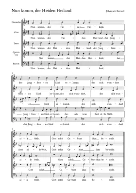 Nun komm, der Heiden Heiland