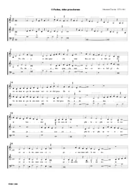 O Padua, sidus praeclarum