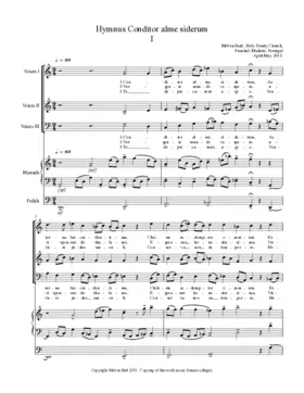 Hymnus Conditor alme siderum