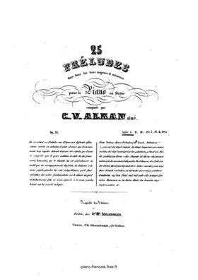 25 Préludes dans tous les tons majeurs et mineurs pour piano ou orgue