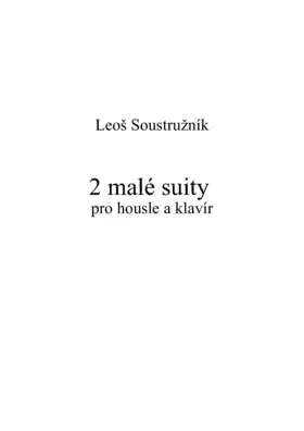 2 malé suity pro housle a klavír