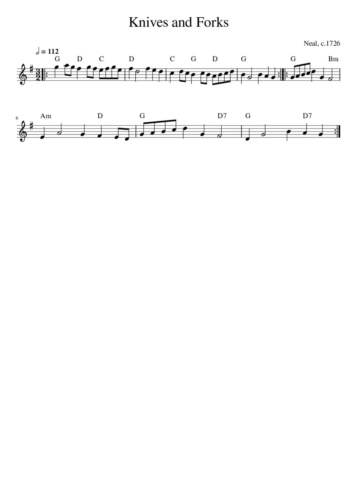 Knives and Forks - Page 1