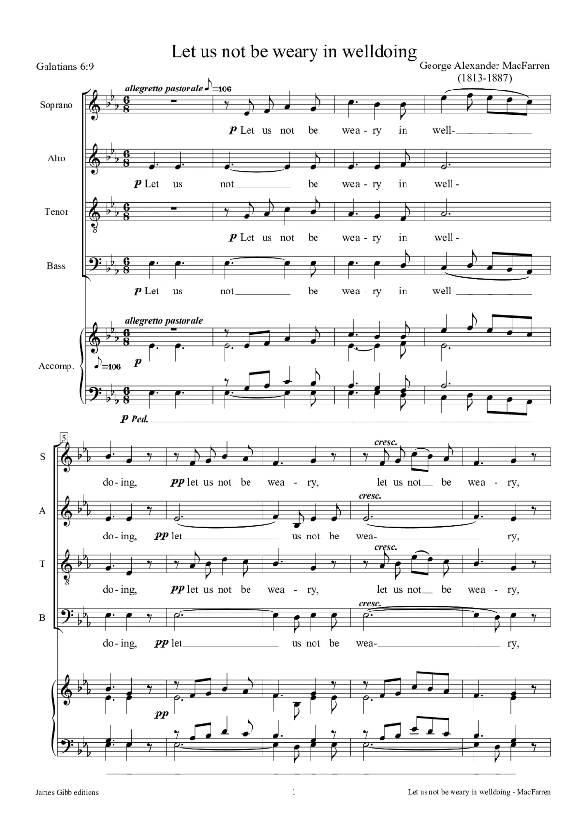 Let us not be weary in well-doing - Page 1