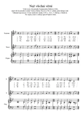 Nuž všichni věrní