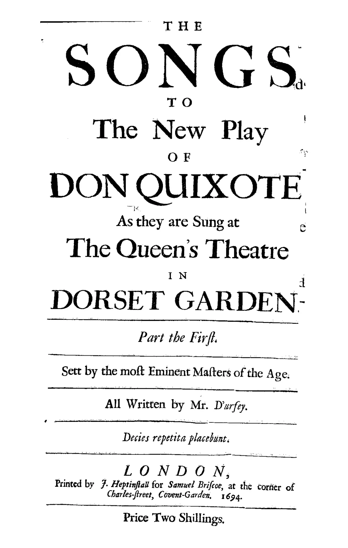 Don Quixote - Page 1