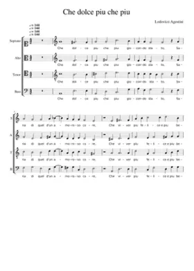 Che dolce piu che piu