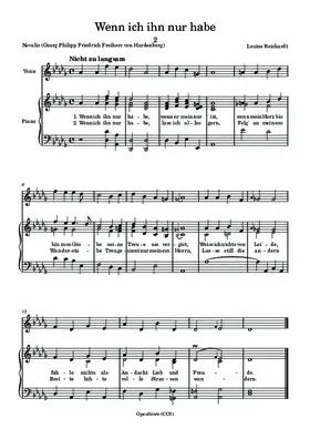 Wenn ich ihn nur habe