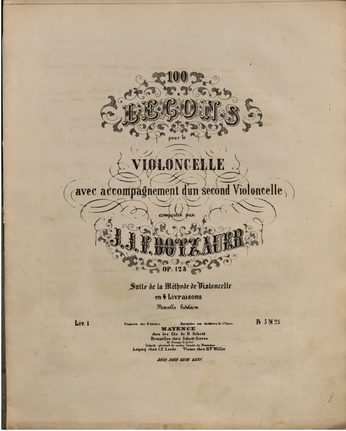100 Etudes - Page 1