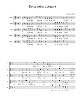 Dolce spirto d'Amore