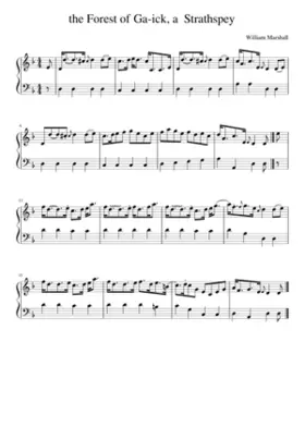 the Forest of Ga-ick a Strathspey