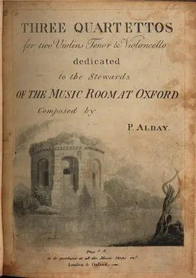 3 'Oxford' String Quartets