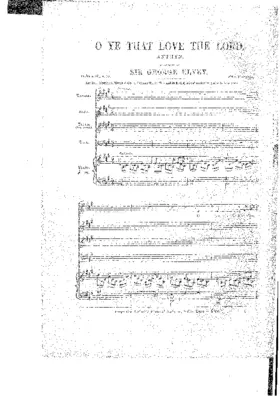 O ye that love the Lord