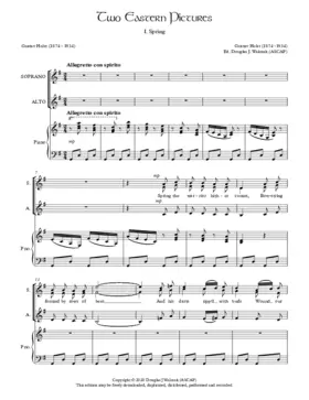 Two Eastern Pictures