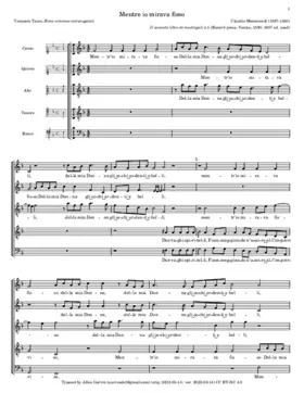 Mentr'io mirava fiso