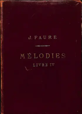 Quatrième recueil de vingt mélodies