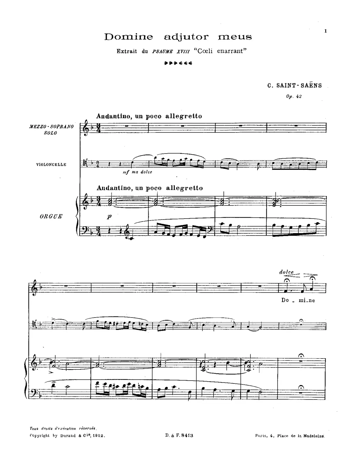 Cœli enarrant - Page 1