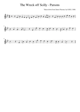 The Wreck off Scilly - Parsons