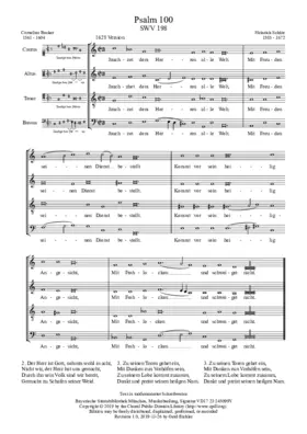 Jauchzet dem Herren, alle Welt, SWV 198