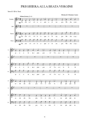 Preghiera alla Beata Vergine