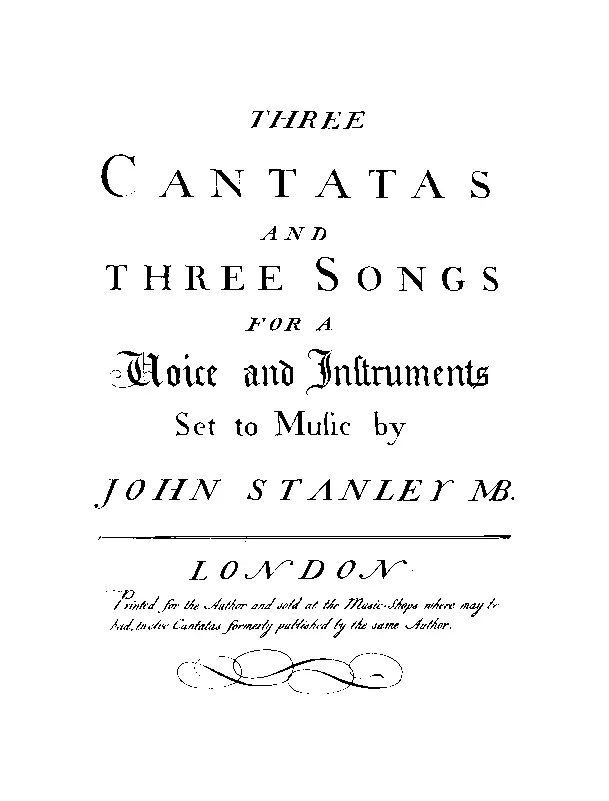 3 Cantatas - Page 1