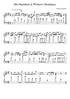 Mrs Hamilton of Wishaw's Strathspey