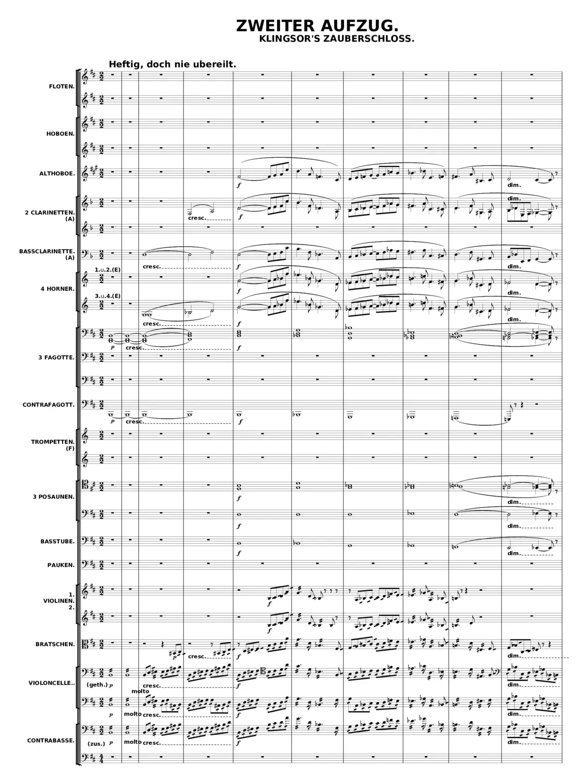 Parsifal WWV 111 - Page 1