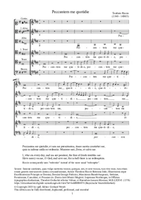 Peccantem me quotidie
