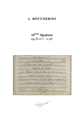 String Quartet in E major, G207